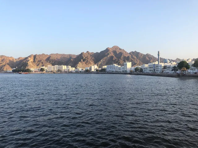 Mutrah waterfront in Muscat